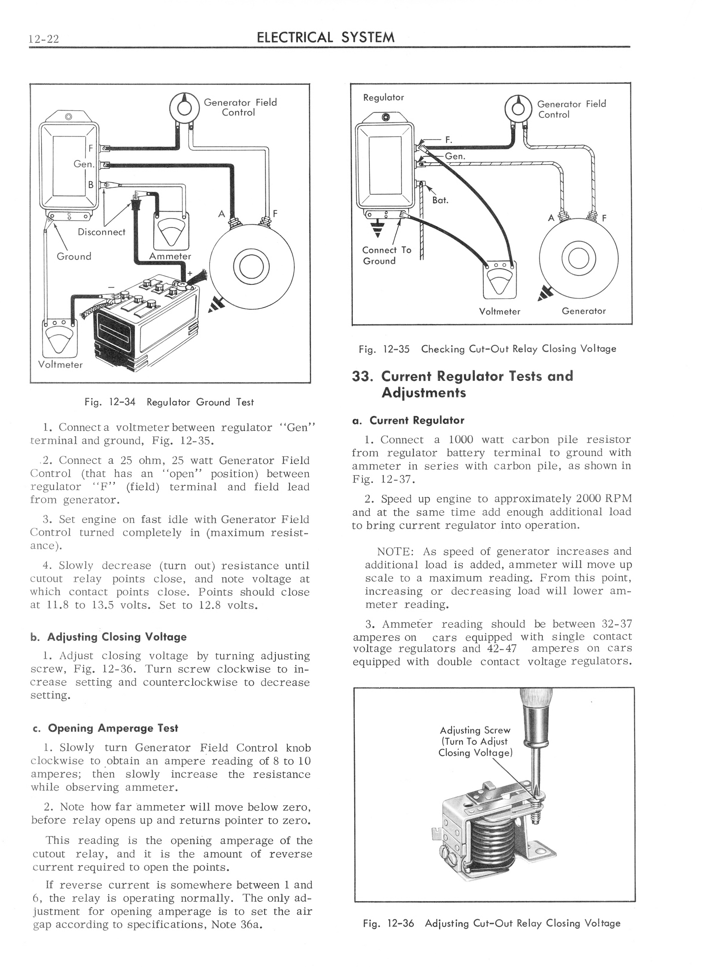 1962 Cadillac Shop Manual Electrical Page 22 of 62